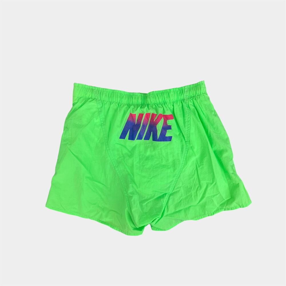 Vintage Nike Neon Green Swim Trunks 14/16